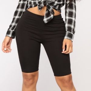 Fashion nova biker shorts